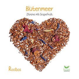 TeaLaVie - Rooibos Tea Loose - Lemon with Grapefruit (200g) Sea of Flowers - South Africa