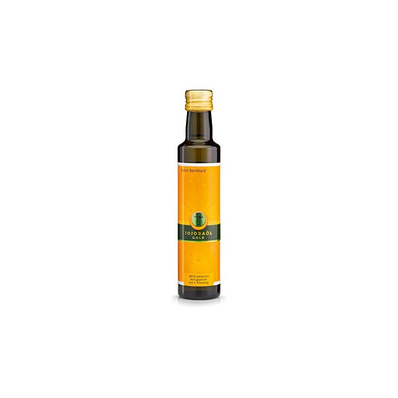 Sanct Bernhard Jojoba Oil Gold, Skin and Massage Oil, 100%