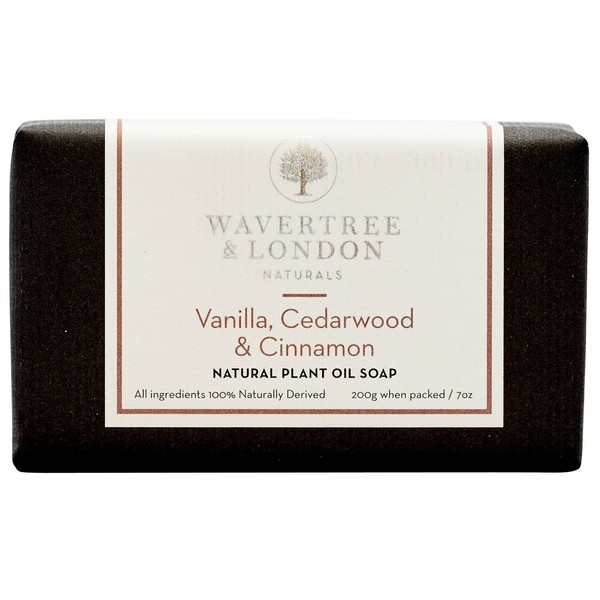 Wavertree & London Vanilla, Cedarwood, Cinnamon 7 oz