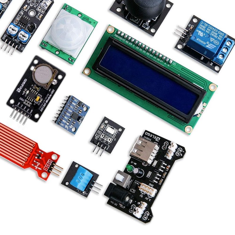 ELEGOO Upgraded 37-in-1 Sensor Module Kit Compatible with Arduino IDE