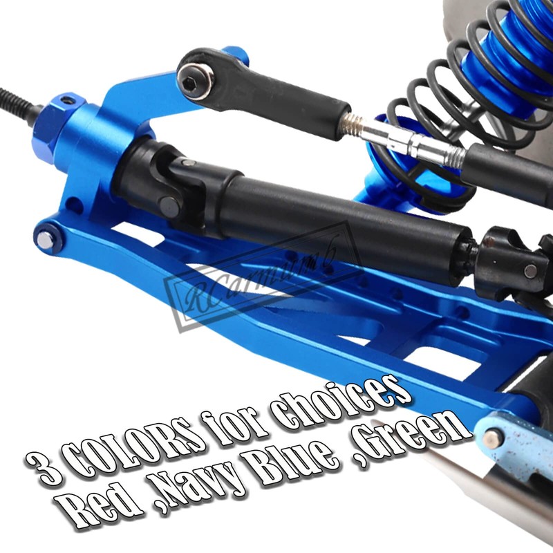 Rcarmumb Upgrades Part for 1/10 Rustler 4x4 BL-2S（#67164-4）,Alloy Front Rear