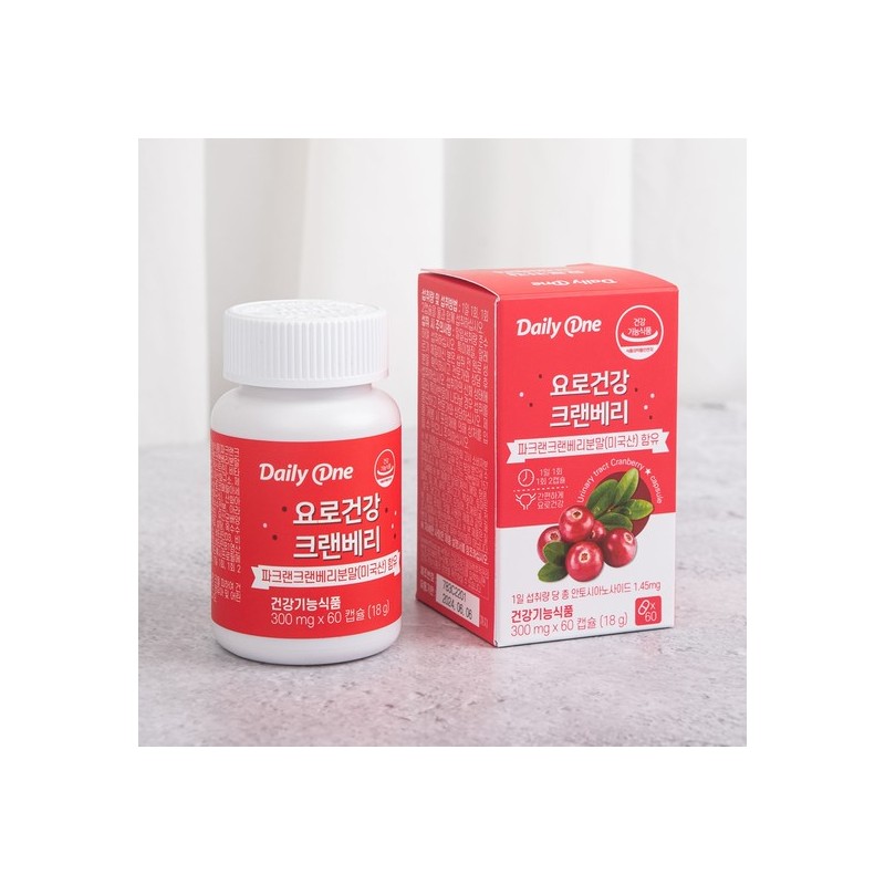 Daily One Urinary Tract Health Cranberry 300mg x 60 Capsules