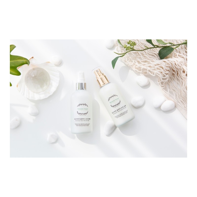 Soothes oily troublesRosemary Skin Lotion Set No Stickiness Refreshing Oil