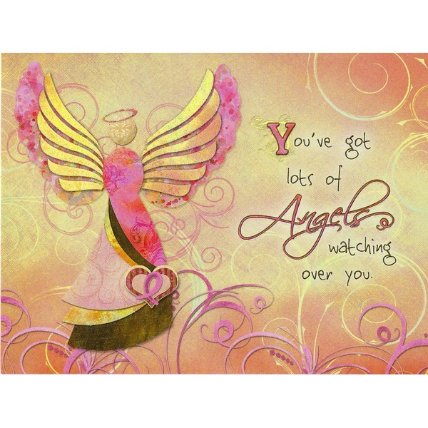 Leanin' Tree Greeting Card - You've got lots of angels watching over you...