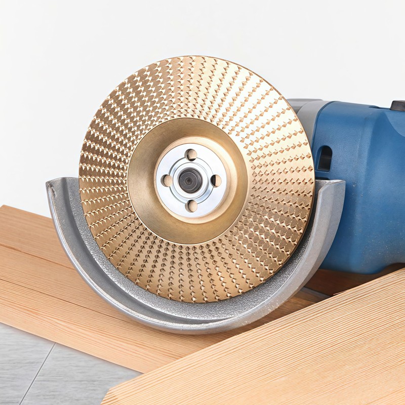Pack of 4 Wood Sanding Discs for Angle Grinders, Wood