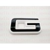 Auto Rear Tailgate GMC Black White OVERLAY Emblem Badge Fit