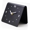 Desktop Clock Simple Modern Quiet Movement Metal Desk Clock Ornament