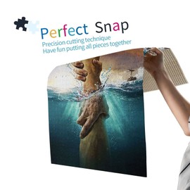 Jesus Give Me Your Hand 1000 Piece Jigsaw Puzzle Jigsaw Puzzles for Adults Children The Young Jigsaw Puzzles for Adult Puzzle Game 1000 Piece Toys Gift