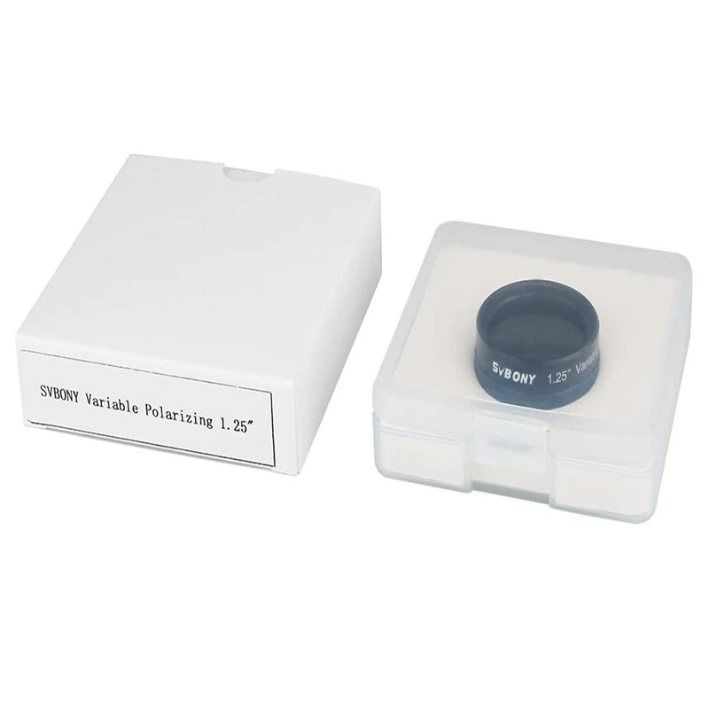 Svbony SV128 Variable Polarising Filter 1.25 Inch Telescopic Filter Metal