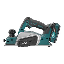DNTI-Cordless Hand Planer 3-1/4" width 20V Cordless 15000 RPM High-Speed Powerful Electric Handheld Planers for Woodworking Wood Chamfer DIY 501(One battery.charge)