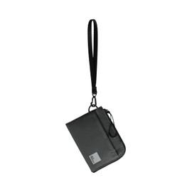 Jack Wolfskin Unisex Wandermoon Wallet Travel Accessory Wallet, Granite Black