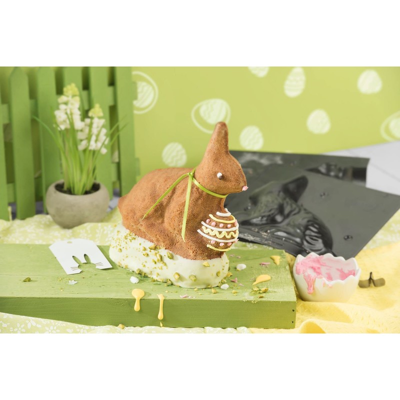 ORIGINAL KAISER 3D Easter Baking Mould Rabbit 0.5 L -