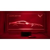 Corvette c7 Acrylic Engraved Rgb Led Night Stand