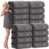 SmoothNovelty 16 Pack Microfiber Bath Towels Bulk, 27'' x 60''