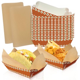 oyhqes 50 Pcs Cielito Lindo Party Plates Need Assemble Cielito Lindo Trays Disposable Mexican Snack Trays Platos De Barro Mexicanos Nacho Popcorn Food Container Cinco de Mayo Party Supplies