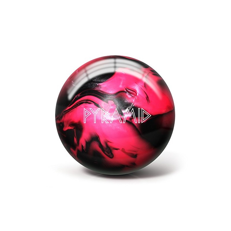 Pyramid Path Rising Bowling Ball (Black/Hot Pink, 11lb)