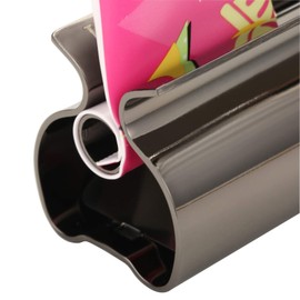 Toothpaste Squeezer - Metal Tube Squeezer Stainless Steel Tube Wringer UDQYQ Toothpaste seat Holder Stand (2 Pack)
