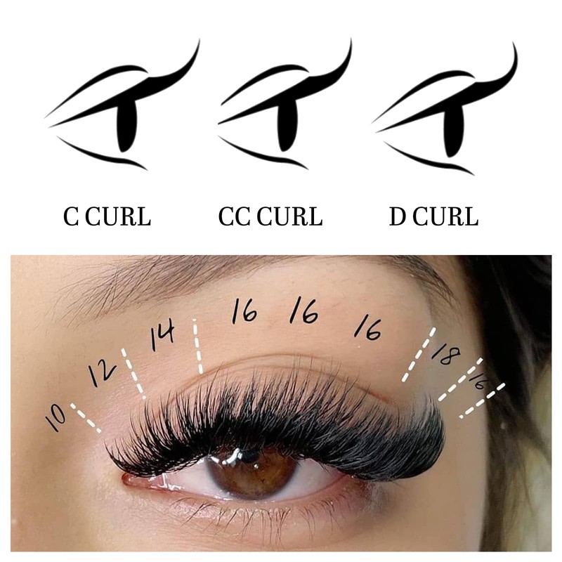 VEYES INC Easy Fan Volume Lash Extensions 03 05 07