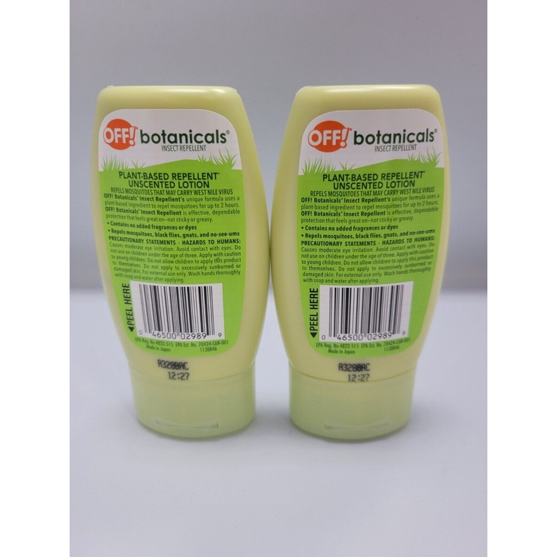SC Johnson OFF! OFF! Botanicals Plant-Based Insect Repellent Lotion 2