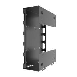 JINGCHENGMEI Wall Mount Compatible with HP Desktop Mini, HP EliteDesk Mini, HP ProDesk Mini, HP Mini Desktops v3, Steel Mount on a Wall, Under Desk or VESA Mount