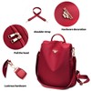 shepretty Women's Anti-Theft Backpack Shoulder Bag School Bag, 3-8864red, Practical,