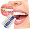 KOMBIUDA Dentist Tooth Shade Guide 1 Set of 20pcs Pvc