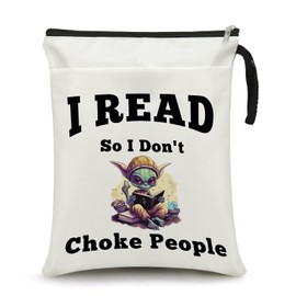 Reading Gifts for Book Lovers Funny Book Sleeve Book Covers for Paperbacks Bookworm Gifts for Girls Book Reader Gifts Book Protector Pouch Bibliophile Gifts Book Themed Gifts Birthday Christmas Gifts