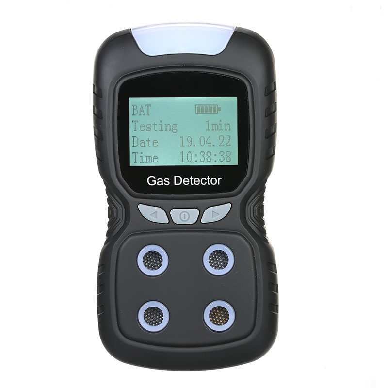 4 in 1 Gas Detector CO Monitor Digital Handheld Toxic