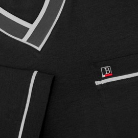 e.VIP Ralph 417 Men's Short Pyjamas Cotton + Modal - Black - Small