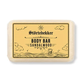 NEU: Störtebekker® Premium Body Bar Sandelholz | Festes Duschgel Männer | Feste Duschseife Herren & Damen | Natürliche Reinigung, herrlicher Duft | handgefertigt & ohne Zusätze (120g)