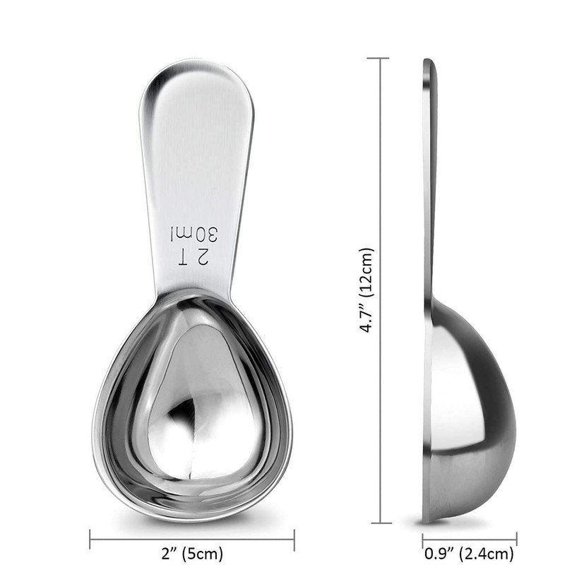 IZELOKAY Coffee Scoop, Stainless Steel 2 Table Spoon 30ML
