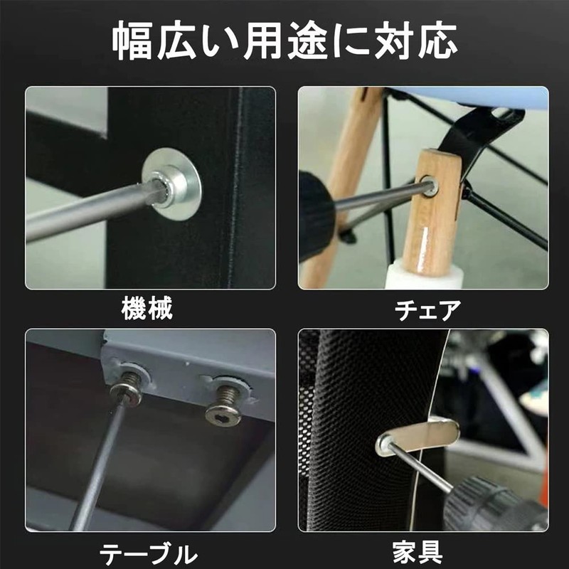 KOVOL Hex Wrench Bit Set, Impact Driver Bit, S2 Precision
