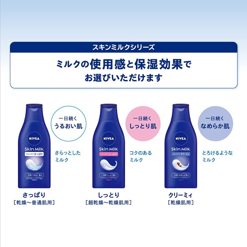 Nivea Skin Milk, Creamy, 7.1 oz (200 g)