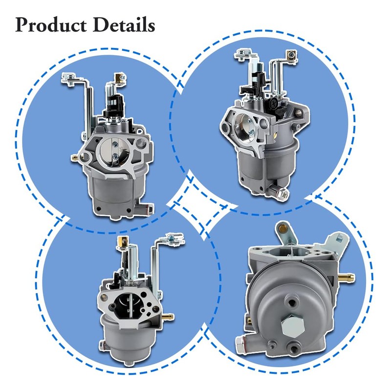 New RP6500 Generator Carburetor Compatible with CAT RP6500 RP6500E 6500