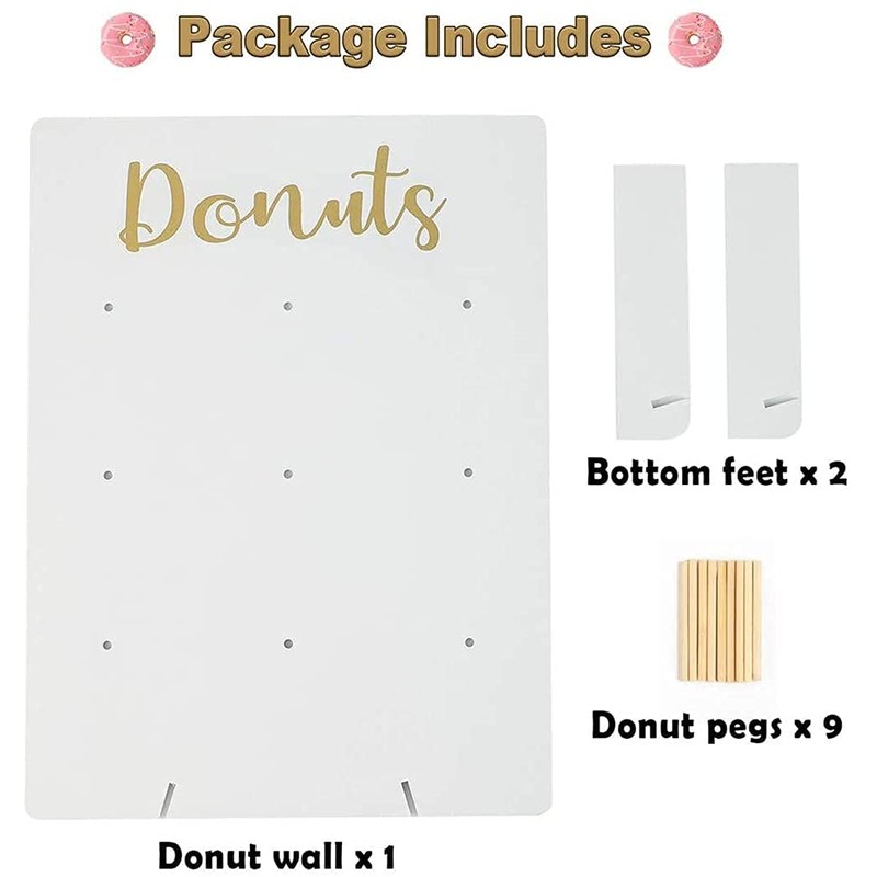 Donut Stand for Party, Donut Wall Holders for Table, Reusable