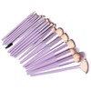 18pcs Makeup Brush Set Artificial Fiber Fashionable Soft Synthetic Cosmetic