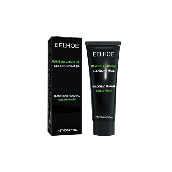 Bamboo Charcoal Blackhead Mask-with Aloe & Witch Hazel,Aloe Vera Extract,Witch