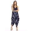 Riviera Sun 21635-NW-L Jumpsuit/Jumpsuits for Women Navy/White