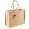 Westford Mill classic jute shopper, natural, 42 x 33 x