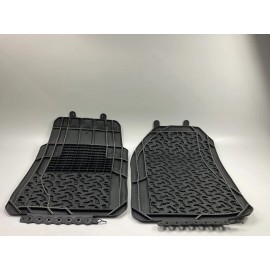 Bf Goodrich FL58010-4 Front 2-Piece Rubber Floor Mats For JEEP, Cut-To-Fit
