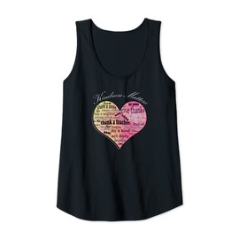 Womens Kindness Week Thank Teachers Inspirational Quote Tank Top