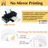 TransOurDream Glitter 3.0 Heat Transfer Paper for Inkjet Printer (20