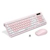 Wireless Keyboard and Mouse Combo, Reccazr 2.4G Full-Sized Keyboard and