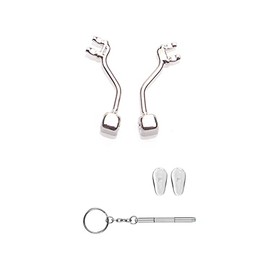 Eyeglass Nose Pads Arm Nose Piece Stainless Steel Sunglasses Nose Pads Eyeglass Parts