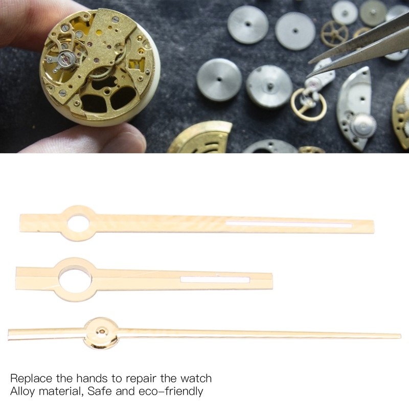 Luminous Watch Hands Hands Hour Minute Second Hands Replacement Parts