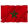 Anley Fly Breeze 3x5 Foot Morocco Flag - Vivid Color