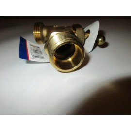 American Valve 3/4-in MNPT Brass Multi Turn Garden Hose Bibb Faucet M71 # 21516