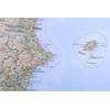 GeoMetro: Large map of Spain with full lamination (wall map)