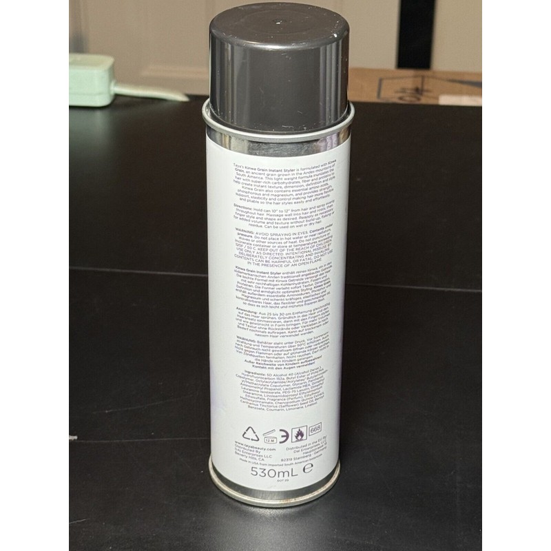 Taya Beauty Kinwa Grain instant 5 In 1 Hair Spray