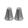 Two Saftron 6" Mounting Bases (Gray)